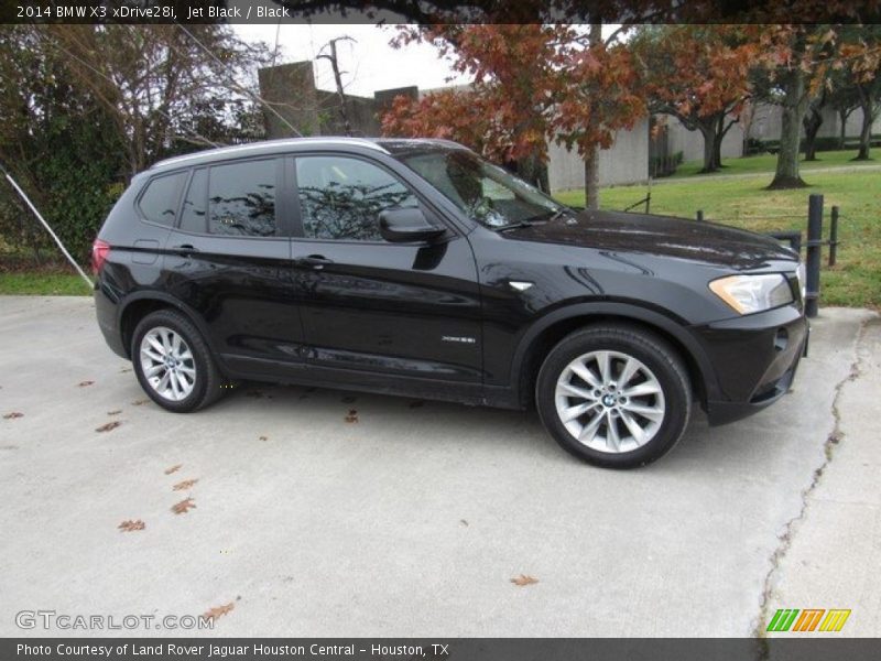 Jet Black / Black 2014 BMW X3 xDrive28i