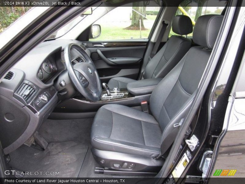 Jet Black / Black 2014 BMW X3 xDrive28i