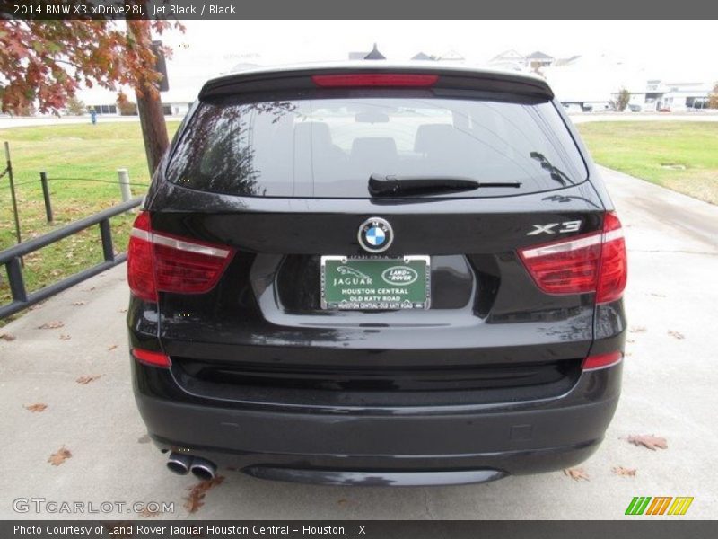 Jet Black / Black 2014 BMW X3 xDrive28i