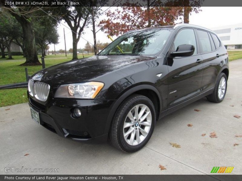Jet Black / Black 2014 BMW X3 xDrive28i
