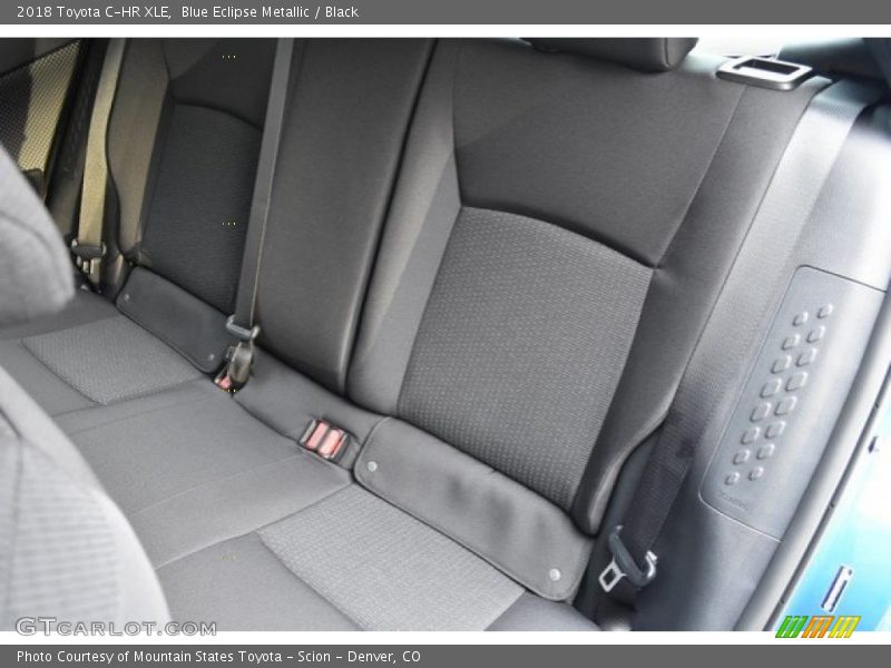 Blue Eclipse Metallic / Black 2018 Toyota C-HR XLE