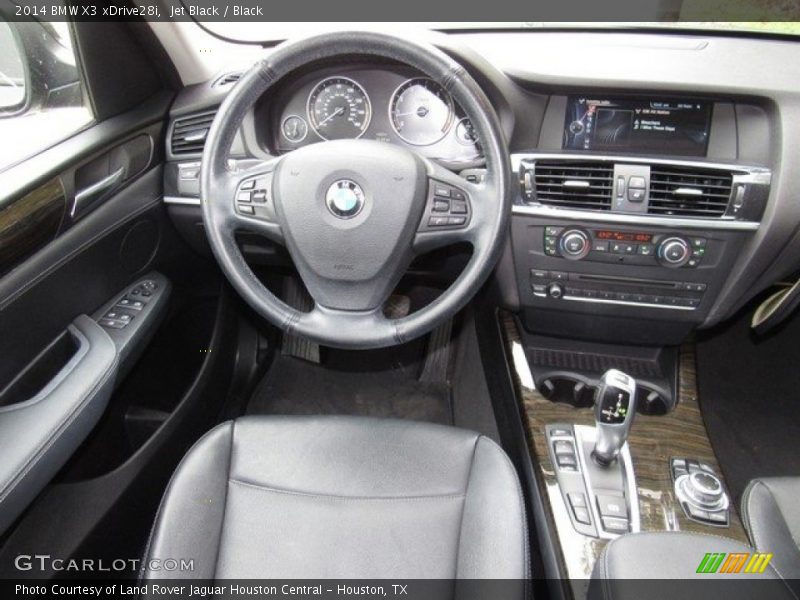 Jet Black / Black 2014 BMW X3 xDrive28i