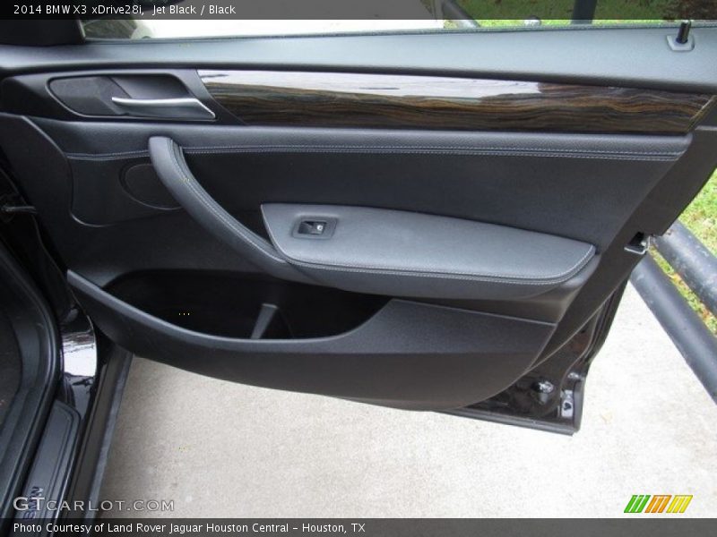 Jet Black / Black 2014 BMW X3 xDrive28i