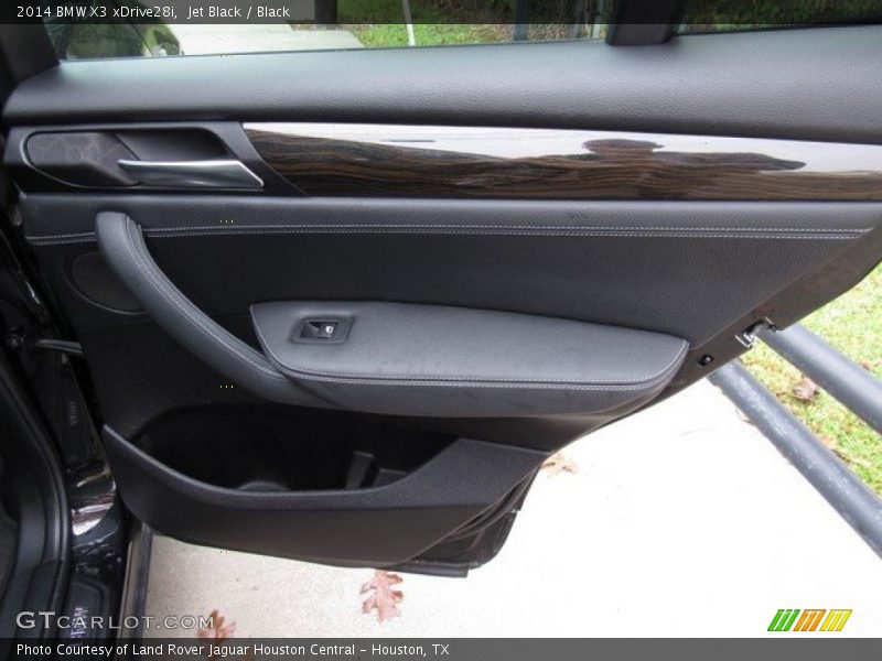 Jet Black / Black 2014 BMW X3 xDrive28i