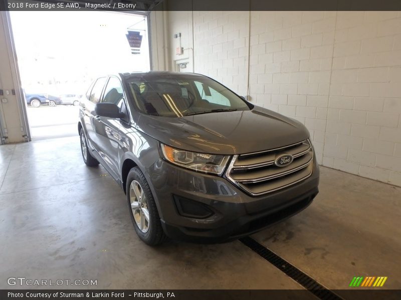 Magnetic / Ebony 2018 Ford Edge SE AWD