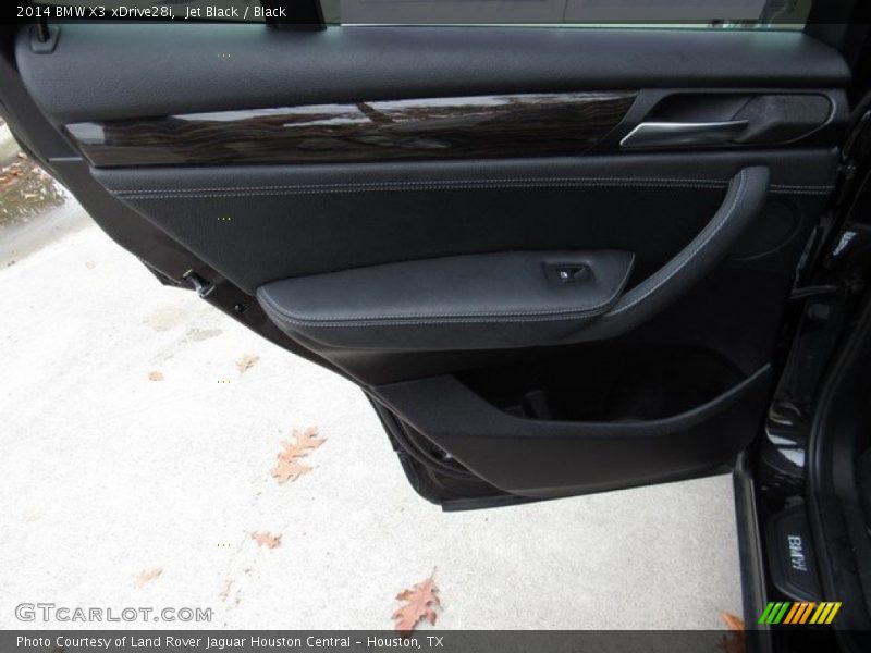 Jet Black / Black 2014 BMW X3 xDrive28i