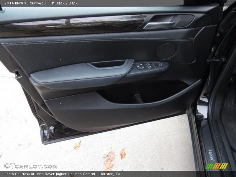 Jet Black / Black 2014 BMW X3 xDrive28i