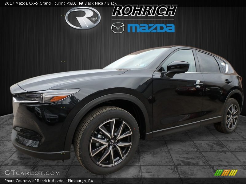 Jet Black Mica / Black 2017 Mazda CX-5 Grand Touring AWD