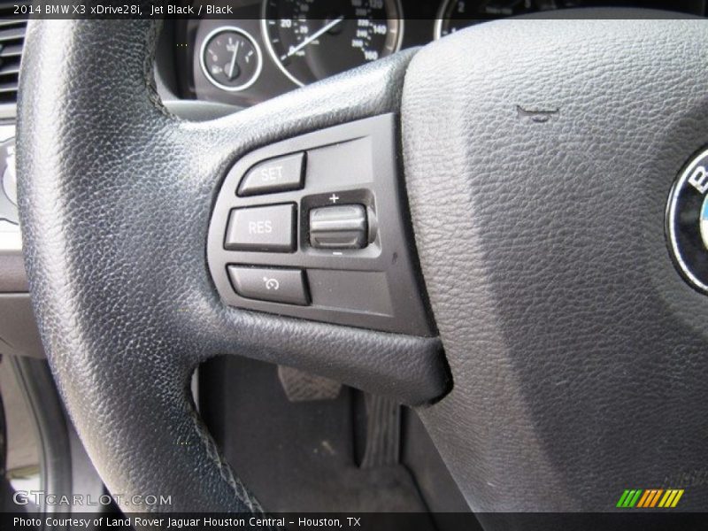 Jet Black / Black 2014 BMW X3 xDrive28i