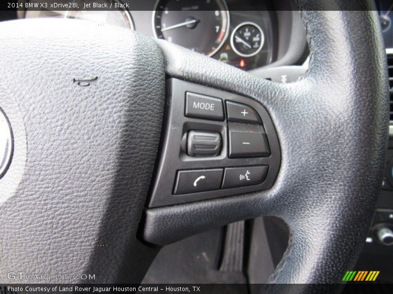 Jet Black / Black 2014 BMW X3 xDrive28i