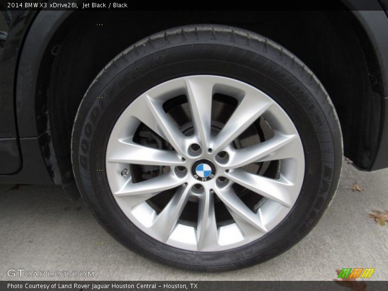 Jet Black / Black 2014 BMW X3 xDrive28i