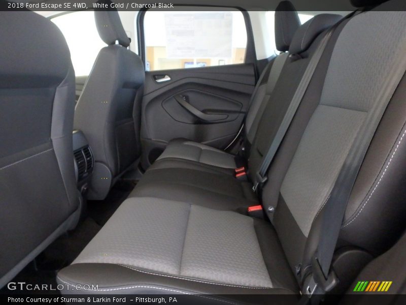 White Gold / Charcoal Black 2018 Ford Escape SE 4WD