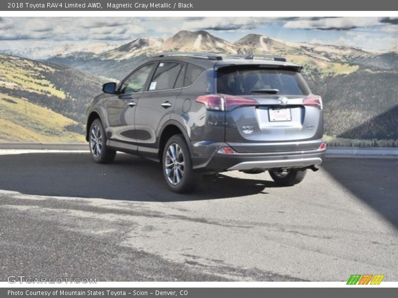 Magnetic Gray Metallic / Black 2018 Toyota RAV4 Limited AWD