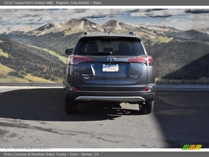 Magnetic Gray Metallic / Black 2018 Toyota RAV4 Limited AWD