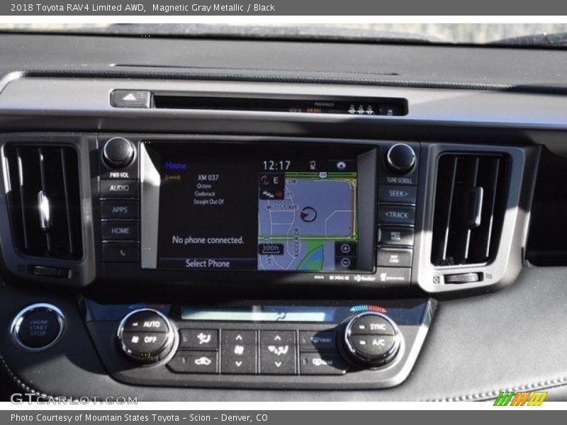 Magnetic Gray Metallic / Black 2018 Toyota RAV4 Limited AWD