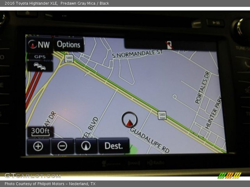 Predawn Gray Mica / Black 2016 Toyota Highlander XLE