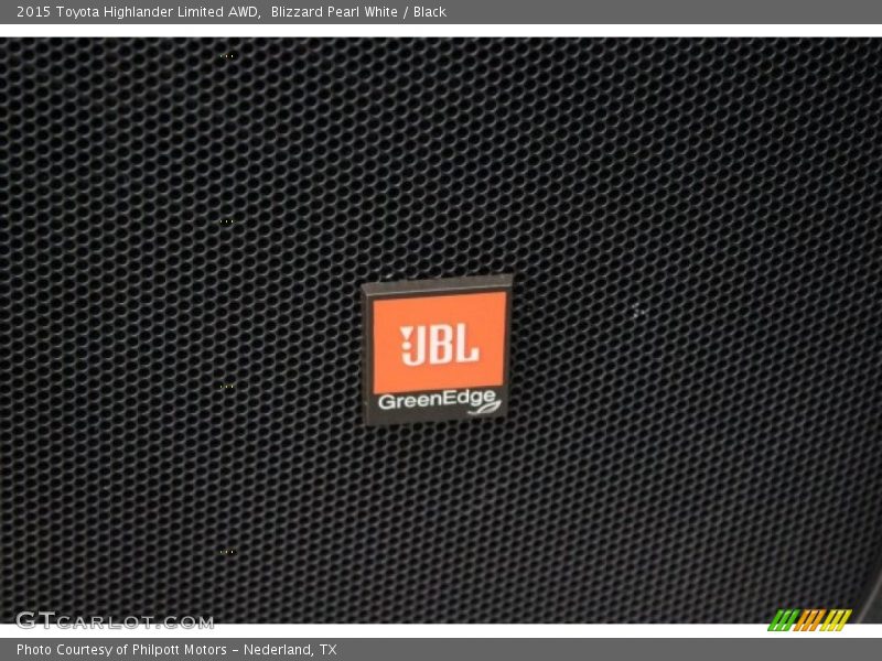 Blizzard Pearl White / Black 2015 Toyota Highlander Limited AWD