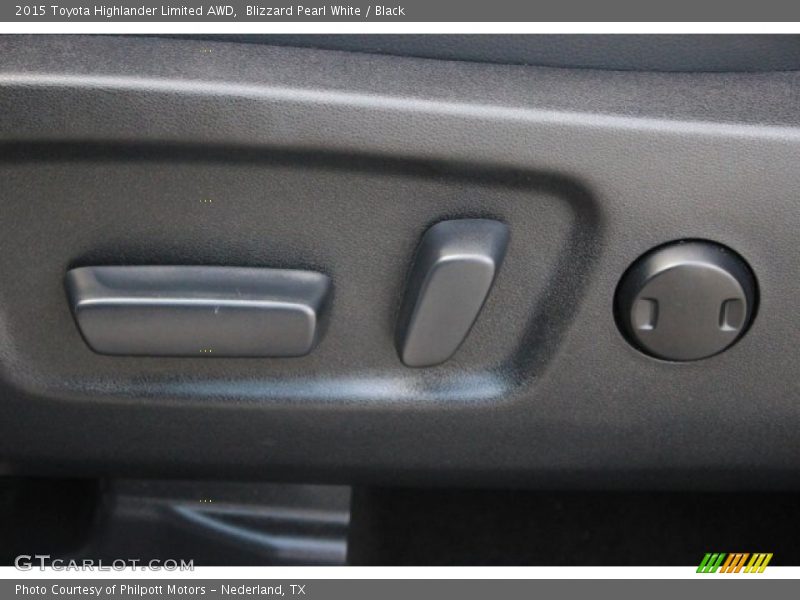 Blizzard Pearl White / Black 2015 Toyota Highlander Limited AWD