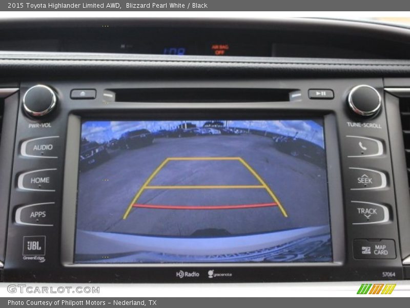 Blizzard Pearl White / Black 2015 Toyota Highlander Limited AWD