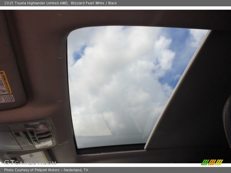 Blizzard Pearl White / Black 2015 Toyota Highlander Limited AWD