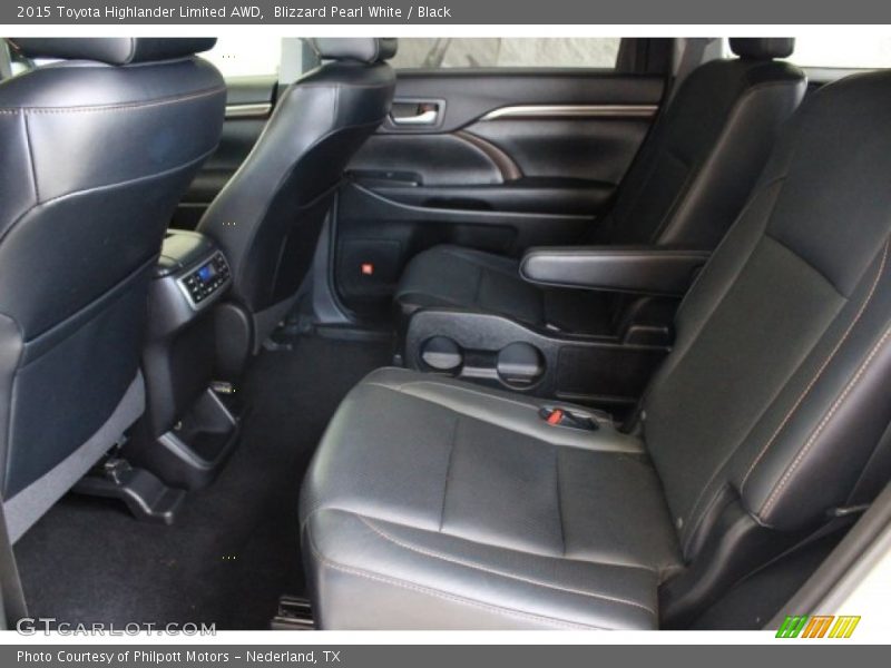 Blizzard Pearl White / Black 2015 Toyota Highlander Limited AWD
