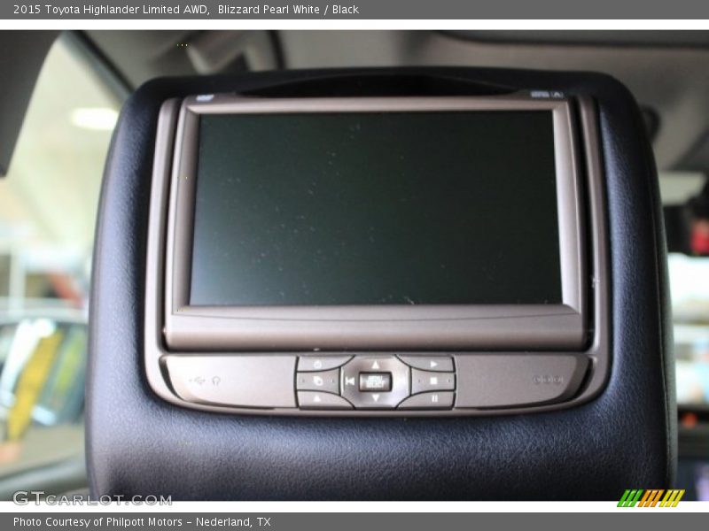 Blizzard Pearl White / Black 2015 Toyota Highlander Limited AWD