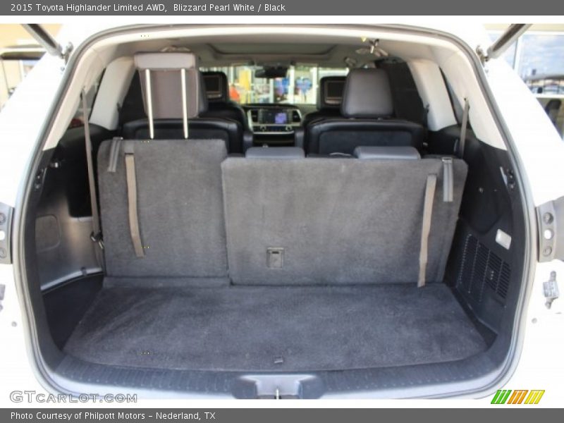 Blizzard Pearl White / Black 2015 Toyota Highlander Limited AWD