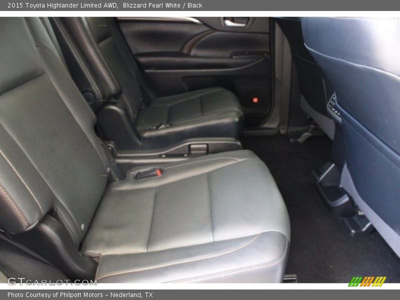 Blizzard Pearl White / Black 2015 Toyota Highlander Limited AWD