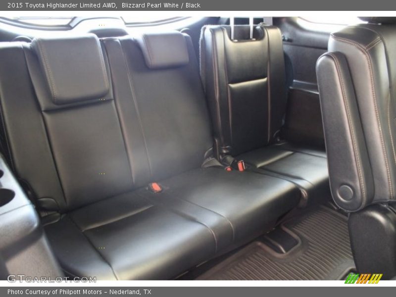 Blizzard Pearl White / Black 2015 Toyota Highlander Limited AWD