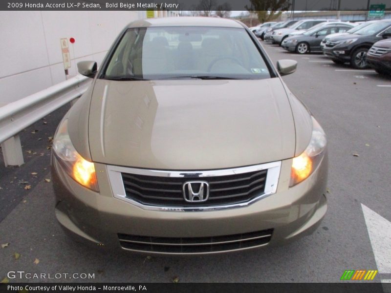 Bold Beige Metallic / Ivory 2009 Honda Accord LX-P Sedan