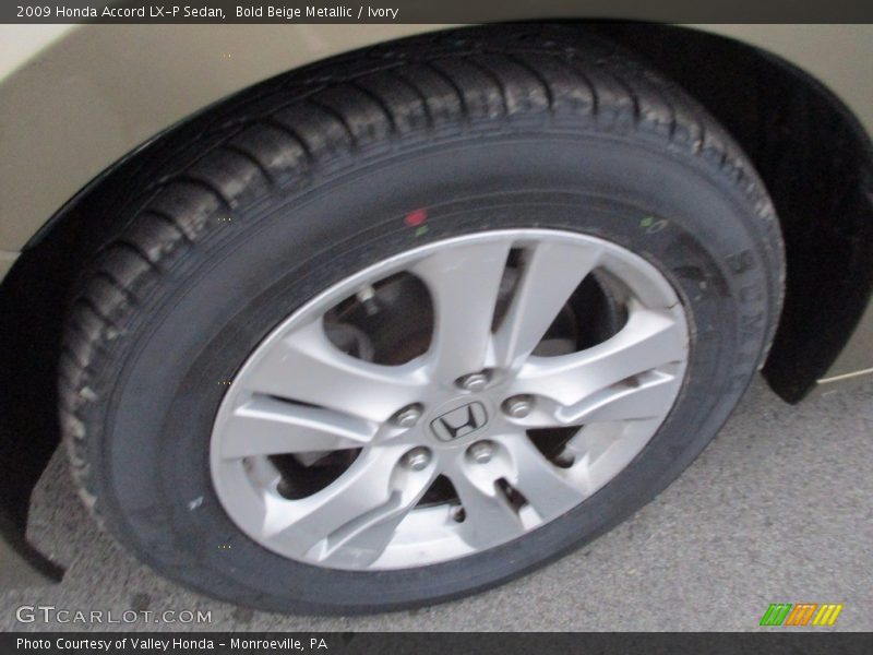 Bold Beige Metallic / Ivory 2009 Honda Accord LX-P Sedan