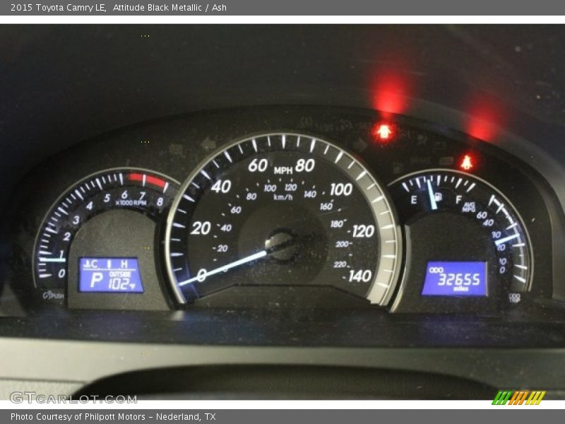 Attitude Black Metallic / Ash 2015 Toyota Camry LE