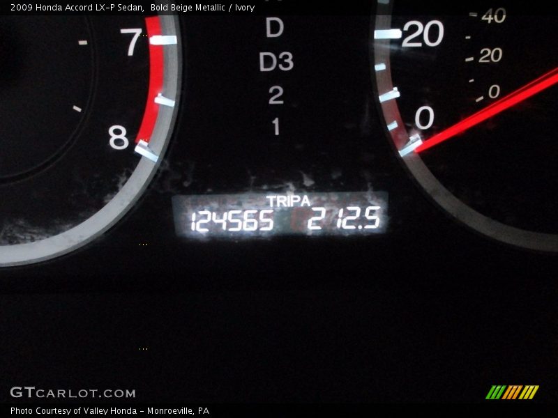 Bold Beige Metallic / Ivory 2009 Honda Accord LX-P Sedan