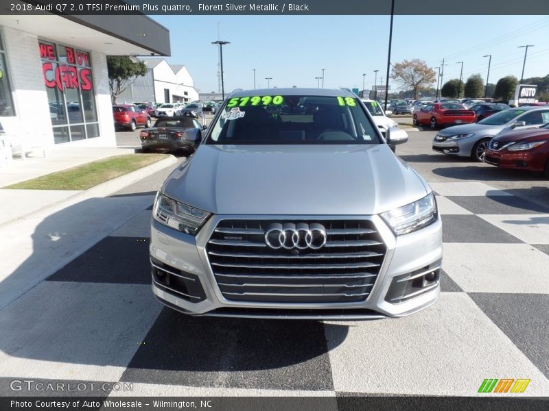 Florett Silver Metallic / Black 2018 Audi Q7 2.0 TFSI Premium Plus quattro