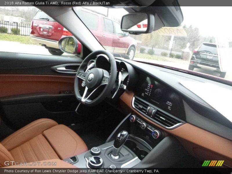 Dashboard of 2018 Giulia Ti AWD