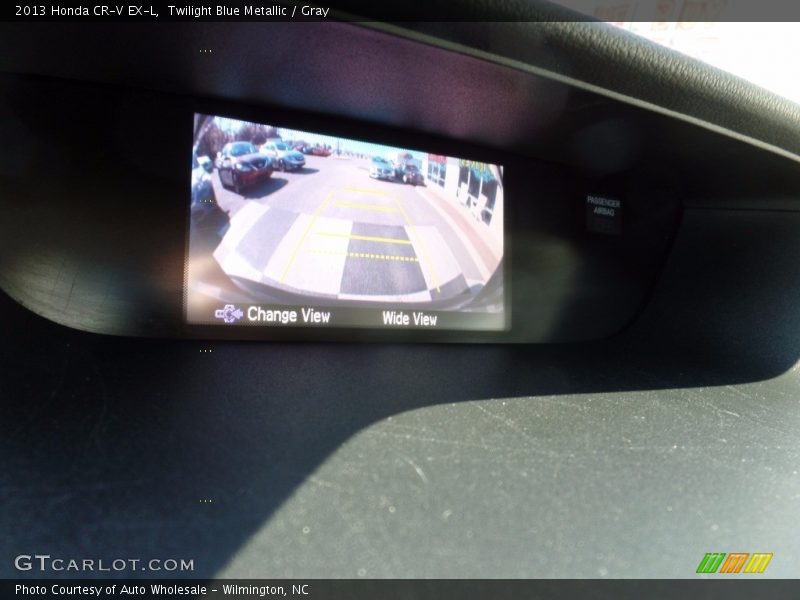 Twilight Blue Metallic / Gray 2013 Honda CR-V EX-L