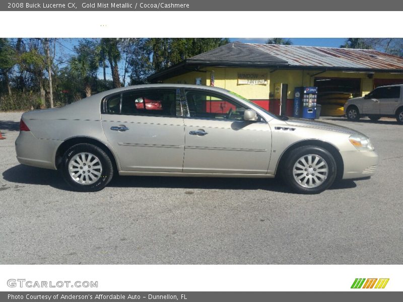Gold Mist Metallic / Cocoa/Cashmere 2008 Buick Lucerne CX