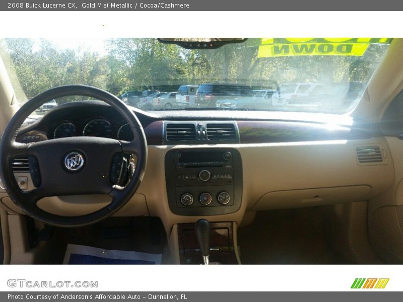 Gold Mist Metallic / Cocoa/Cashmere 2008 Buick Lucerne CX