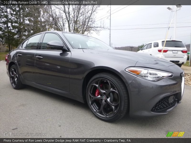  2018 Giulia Ti AWD Vesuvio Gray Metallic