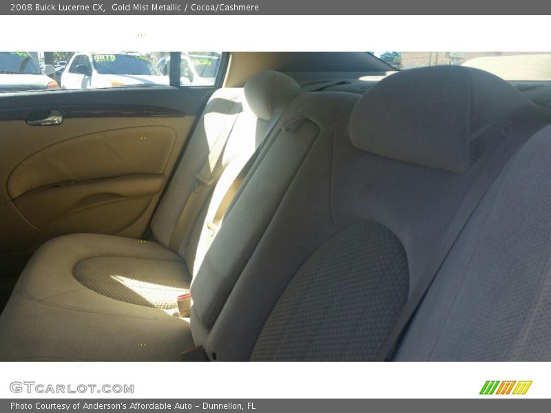 Gold Mist Metallic / Cocoa/Cashmere 2008 Buick Lucerne CX