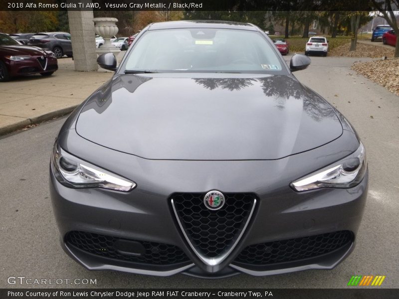  2018 Giulia Ti AWD Vesuvio Gray Metallic
