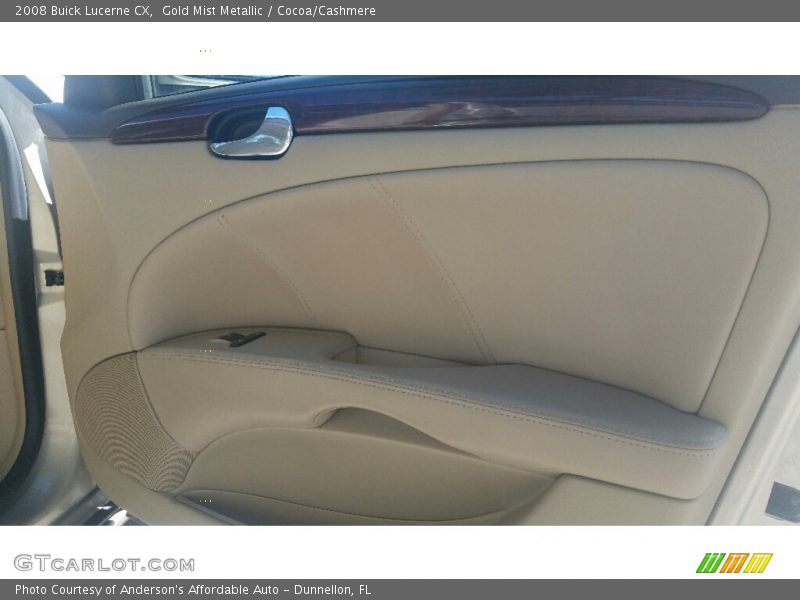 Gold Mist Metallic / Cocoa/Cashmere 2008 Buick Lucerne CX