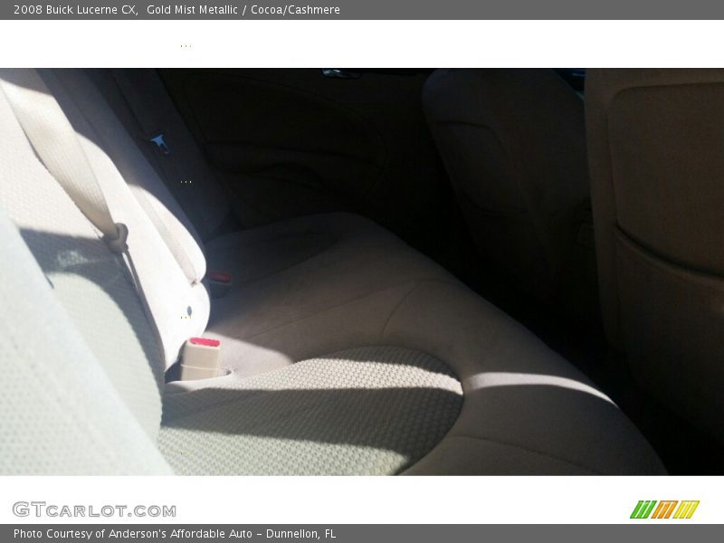 Gold Mist Metallic / Cocoa/Cashmere 2008 Buick Lucerne CX