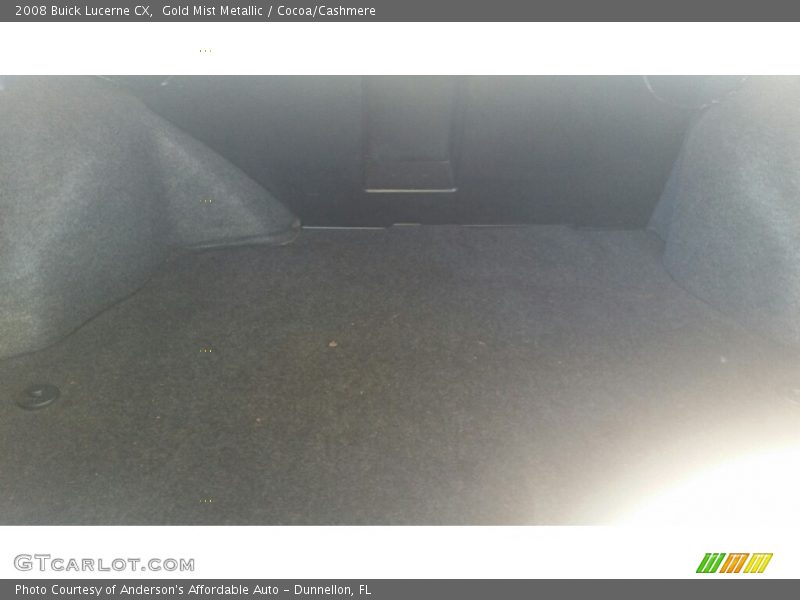 Gold Mist Metallic / Cocoa/Cashmere 2008 Buick Lucerne CX