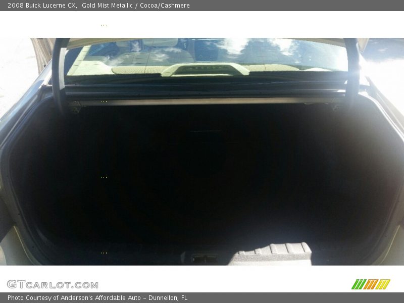 Gold Mist Metallic / Cocoa/Cashmere 2008 Buick Lucerne CX
