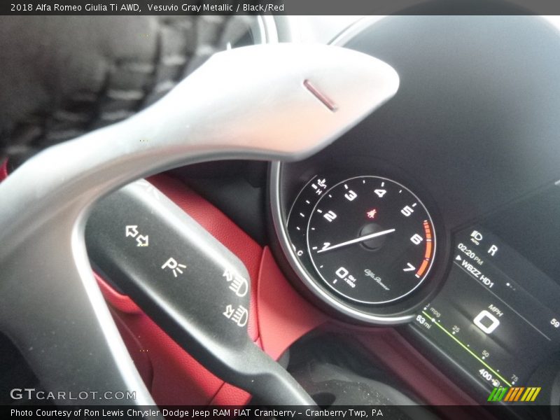  2018 Giulia Ti AWD 8 Speed Automatic Shifter