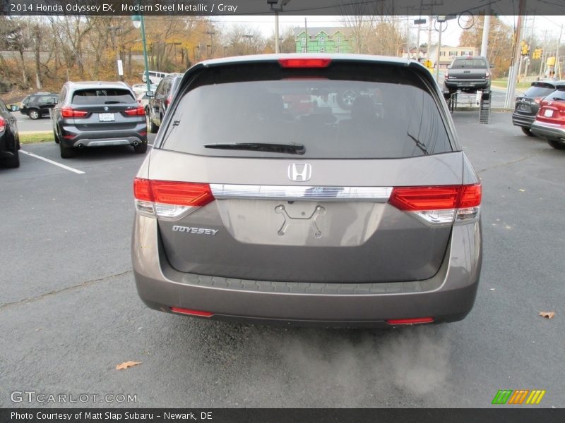 Modern Steel Metallic / Gray 2014 Honda Odyssey EX