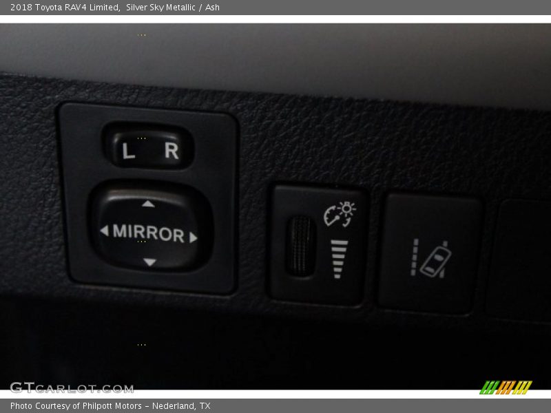 Silver Sky Metallic / Ash 2018 Toyota RAV4 Limited