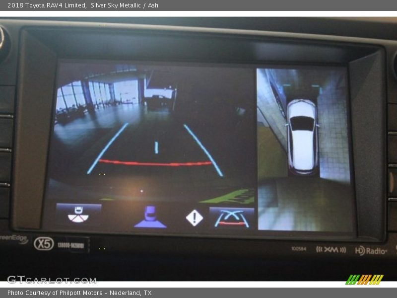 Silver Sky Metallic / Ash 2018 Toyota RAV4 Limited