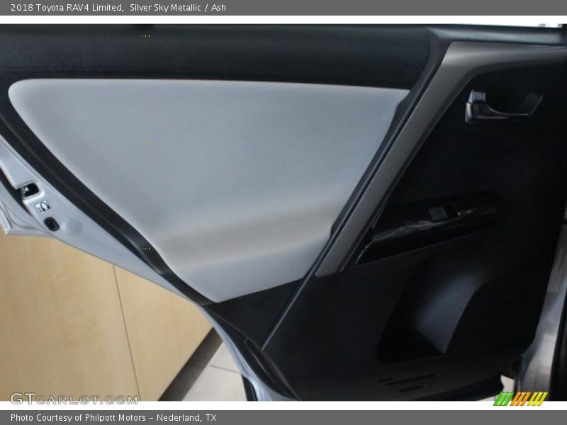 Silver Sky Metallic / Ash 2018 Toyota RAV4 Limited